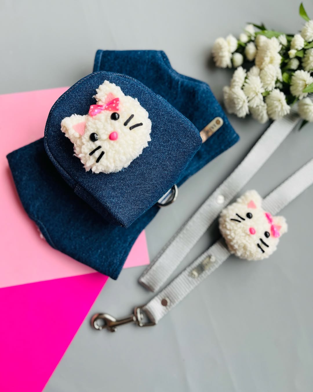 قلاده کوله دار طرح کیتی بامزه